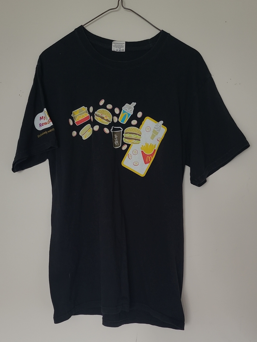 Genuine GILDAN McDonald's 'McCrispy' Promotional Short Sleeve Size Medium